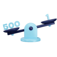 Leverage <br class='hidden tablet:block'/> Up To 500:1
